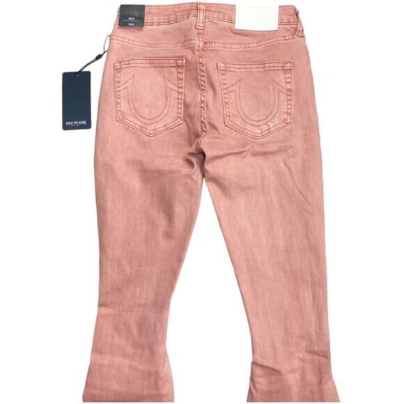 NWT TRUE RELIGION Halle Mid Rise Super Skinny Sz 25 Paloma + Slight Flaw - Picture 6 of 11